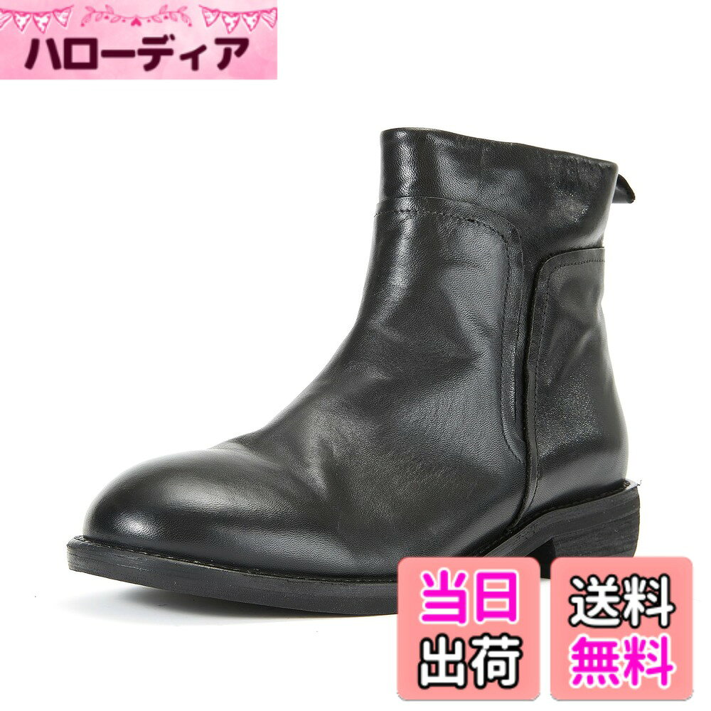 商品情報商品の説明説明 長時間歩いても、疲れにくいナチュラルシューズです！ ソフトで上質の本革を使用していますのでとっても柔らかく足に優しくフィットしてとても歩きやすいです。 ライニングと中敷きは豚革で蒸れにくく快適な履き心地を実現。 アウトソールにはラバーを採用しているので滑りにくく、安定した歩行をサポートしてくれそう。 パンツやスカート、森ガールスタイルなど幅広くコーディネートを楽しめる控え目だけどしっかりカワイイブーツです。主な仕様 メイン素材: 天然皮革 ソール素材または裏地: ゴム留め具の種類: ジップアップヒールの高さ:3cm 筒丈:13cmbrキレイもカッコいいもどっちも叶えるショートブーツです。サイドファスナー付きでサッと脱ぎ履きできます。大人カジュアルに履けるシンプルなデザイン。マニッシュなスタイルからガーリーな雰囲気まで幅広くコーデが可能。デニムやカーゴに合わせたカジュアルはもちろん、ビジネスファッションとの相性もGood！