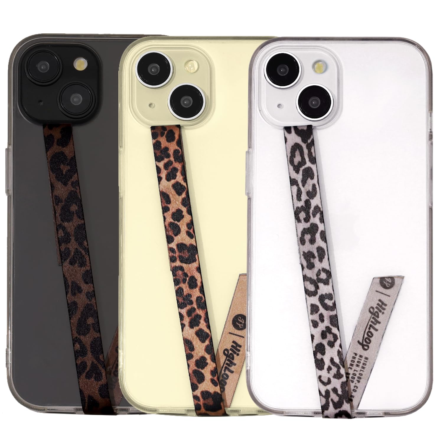 スマホケース ハンドストラップ フィンガーストラップ 落下防止 ワイヤレス充電対応 phonestrap (original) 色：PS06.Leopard、サイズ：該当なし