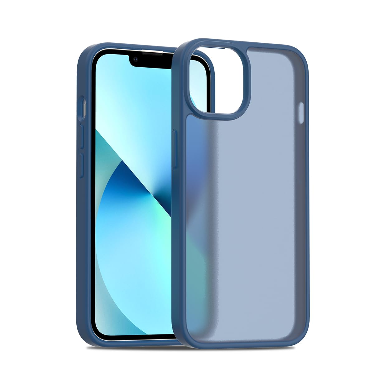 【送料無料】iPhone 用 ケース カバー 半透明 耐衝撃 滑り止め 指紋防止 米軍MIL規...