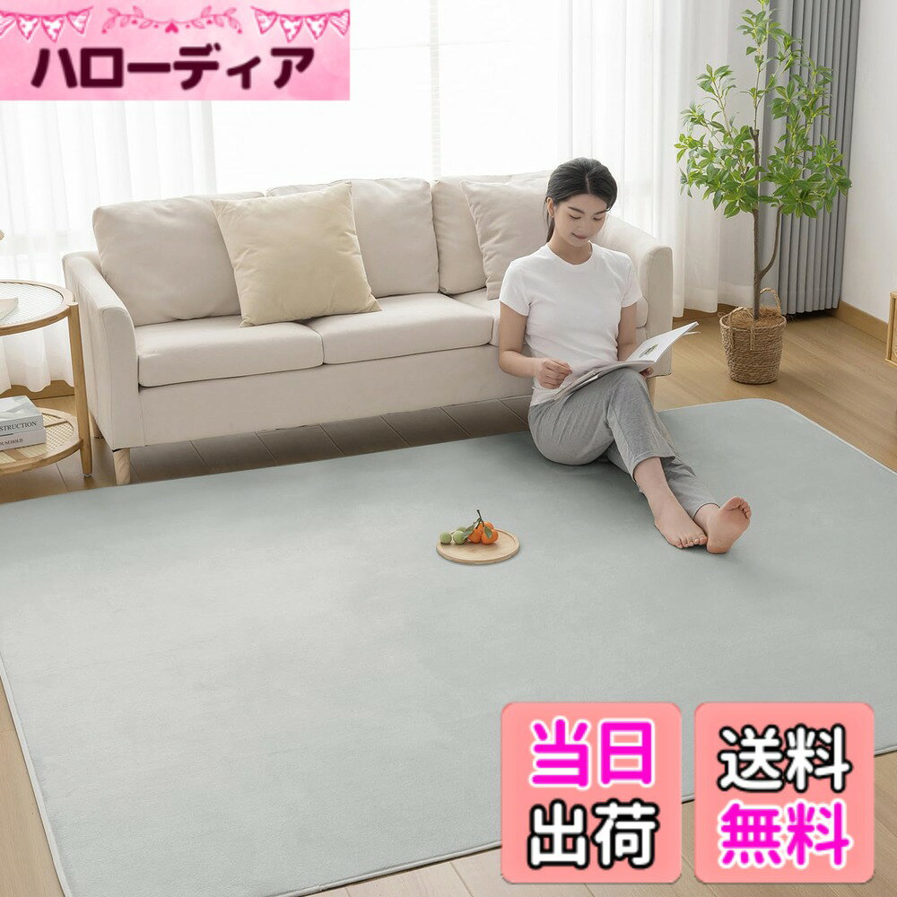 【送料無料】Matdeco カーペット I001 色：グレー、サイズ：200x250cmx1.0cm