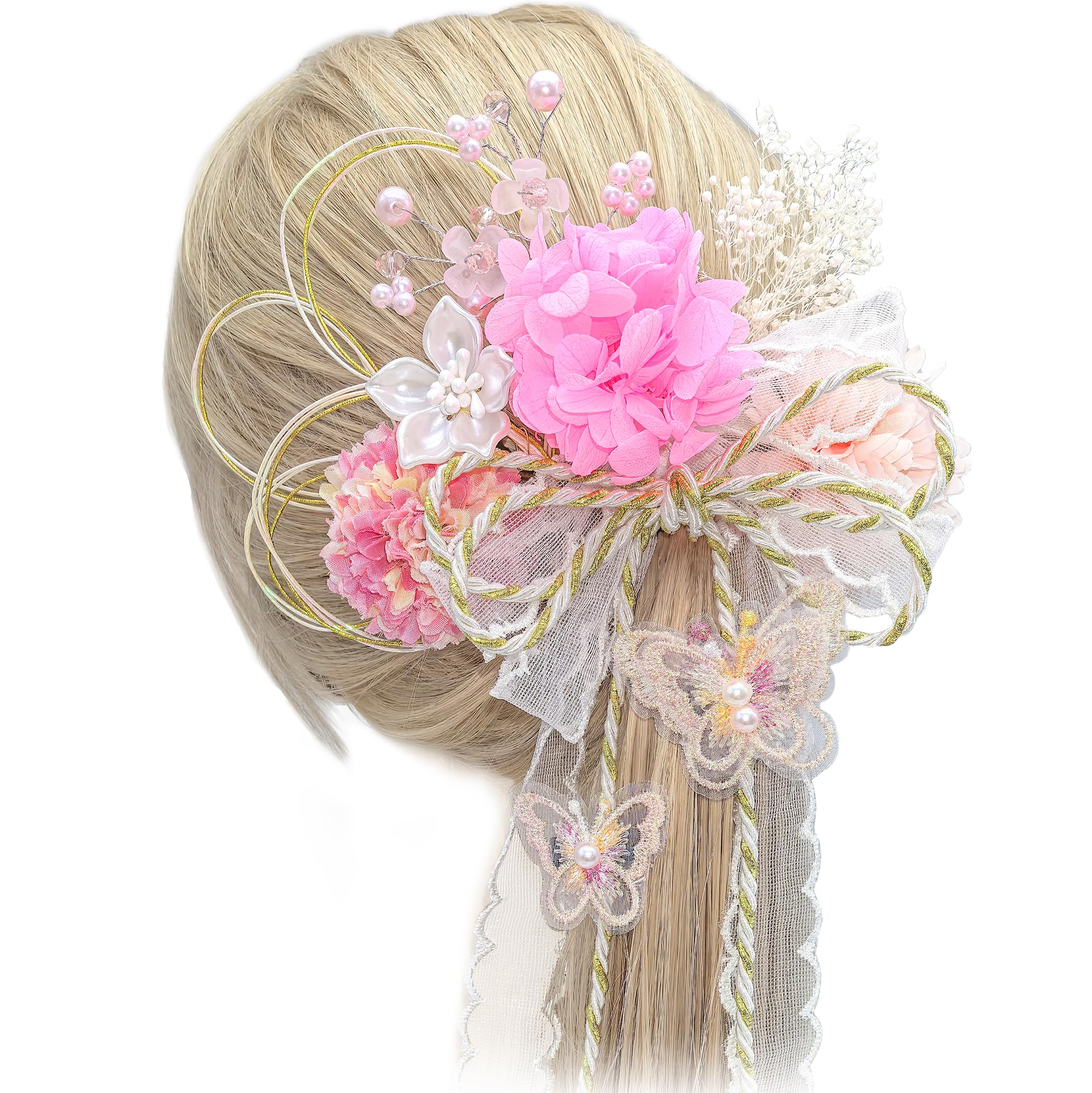 【送料無料】[JZOON] 髪飾り 【7色展開】 成人式 卒業式 和装 結婚式 袴 着物 浴衣...