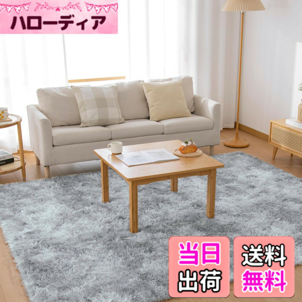 商品情報商品の説明主な仕様 【商品仕様】サイズ：120x160cm 起毛の高さ：約35mm、ウレタン厚：約10mm、不織布と滑り止め加工は約3mm、合計厚さ約48mmです。 表地：ポリエステル100%　中材：ウレタンフォーム　裏地：ポリエステル100%【抗菌防臭・滑り止めラグ】絨毯は抗菌防臭加工を施して、安全な品質で直接肌に触るのも大丈夫です。 ラグマットの裏面は滑り止め付き、ズレにくい、掃除機をかける時も滑らない。お子様のいるご家庭でも安心してお使いいただけます。【オールシーズンカーペット】このラグの毛足は、通気性が良く、速乾性にも優れたマイクロファイバーを採用し、踏み心地は柔らかい、夏はサラッと快適に、冷房機器との併用で快適に過ごせます。耐熱加工を施しているので冬はホットカーペットや床暖房の上に敷いてもお使いでき、フワフワと暖かく、居心地がよくなります。【洗えるカーペット-いつでも清潔に】ほどよいふわふわ感を持ちながら、洗濯機（洗濯ネットの使用をお勧め）で丸洗いできるので、お手入れしやすい。軽量型のラグマットなので、女性でも簡単に持ち運びでき、洗濯や取り替え、収納も気軽にできます。製品サイズに個体差があるため表記サイズより1-3％の誤差がある場合がございます。万が一、商品が届いた時に、商品に汚れがあった場合は、無償交換などの対応をさせていただきますので、ご安心ください。