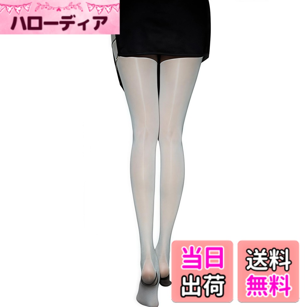 商品情報商品の説明主な仕様 レッグラインを煌びやかに飾るクロッチレスのストッキング(STOCKING)。薄素肌に馴染みやすい生地の薄手で触り心地が良く、織り込まれたラメの光沢がラグジュアリーな印象のアイテムです。一見ノーマルなストッキングですが、クロッチ部分がオープンになっているので、セクシーさがアップ伸縮性にも優れていますが、しっかりとほど良い締め付け感もあり、スレンダーな美脚を演出してくれます。触り心地の良い生地に履きやすいストレッチ感と光沢が美脚を叶えるパンティストッキング(STOCKING)。