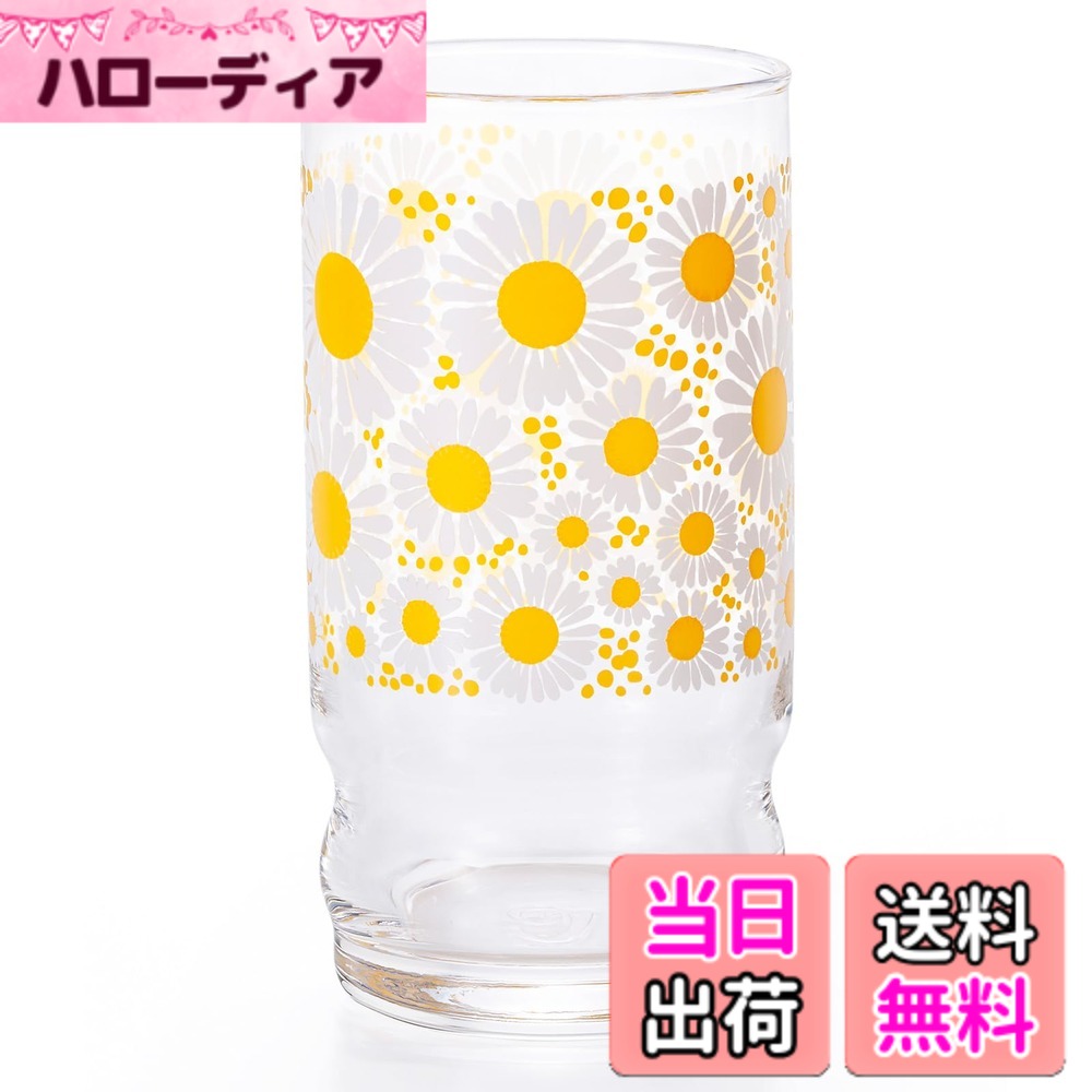 【送料無料】アデリア(ADERIA) アデリアレトロ グラス 食器 シリーズ 色：花ざかり、サイズ：9オンス hellodear-10609640 ハローディア楽天市場店 パッケージ画像