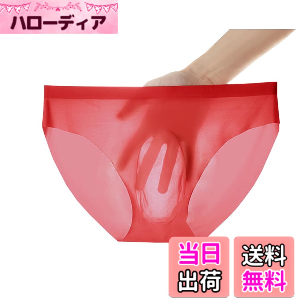 【送料無料】[Pastinde] メンズブリーフ パンツ 薄型 ブリーフ アイスシルク下着 3...