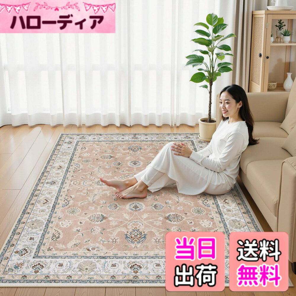 商品情報商品の説明主な仕様 【商品仕様】サイズ：200x3000cm 厚さ：約4-7mm 表面素材：100％ポリエステル、低反発カーペット 裏面素材：TPE（滑り止め加工）。梱包：折り畳み (ご注意：裏面に滑り止め加工を施しているた め、床暖房の上に直接敷くのはおすすめしません。)【ペルシャ風デザイン】先端の印刷技術より駆使され、平織り生地に繊細な画像がプリントされ、絨毯の上品さ を演出します。また、伝統的なペルシャ風柄を現代にアレンジし、シンプルなお部屋のアクセントとしてもおすす めします。端縁にはオーバーロックの加工を施し、遊び毛が出たり、形を崩れたりしにくく、優れた耐久性を実現 します。更に、角は細いパイピングで、軽やかな印象に仕上げています【滑り止め・持ち運び便利】TPE製の裏面には滑り止め加工を施し、ひっかかりやズレが生じにくく、家電の配線などに敷いても滑りません。年配の方、お子様やペットがいらっしゃるご家庭でも心置きなくご利用頂けます。また、吸水・防音仕様で、 足元を気にせずに動かすことができます。更に、薄くて軽い生地感で、女性でも余裕に折りたたみや持ち運び ができます（ご注意：他のマットの上に使用しても滑り止め効果も発揮します。）【お手入れ便利】毛足がないので、ゴミが絡みにくく、日常の清潔は粘着クリーナーをコロコロするや掃除機をか けるだけでキレイになります。また、汚れた場合は手洗いや洗濯ネットに入れて洗濯機で洗うことができます(ご 注意：風通しの良いところで陰干しし、アイロン、乾燥機の使用をお避け下さい。)【幅広く活躍】さらっと滑らかな肌触りとほどよい厚みで、春から冬にかけてオールシーズンにお使いできます。床を 保護だけでなく、インテリアとしてもぴったりです。ベッドサイド、リビングルーム、ベランダ、やダイニングのテーブルの 下など幅広く活躍します