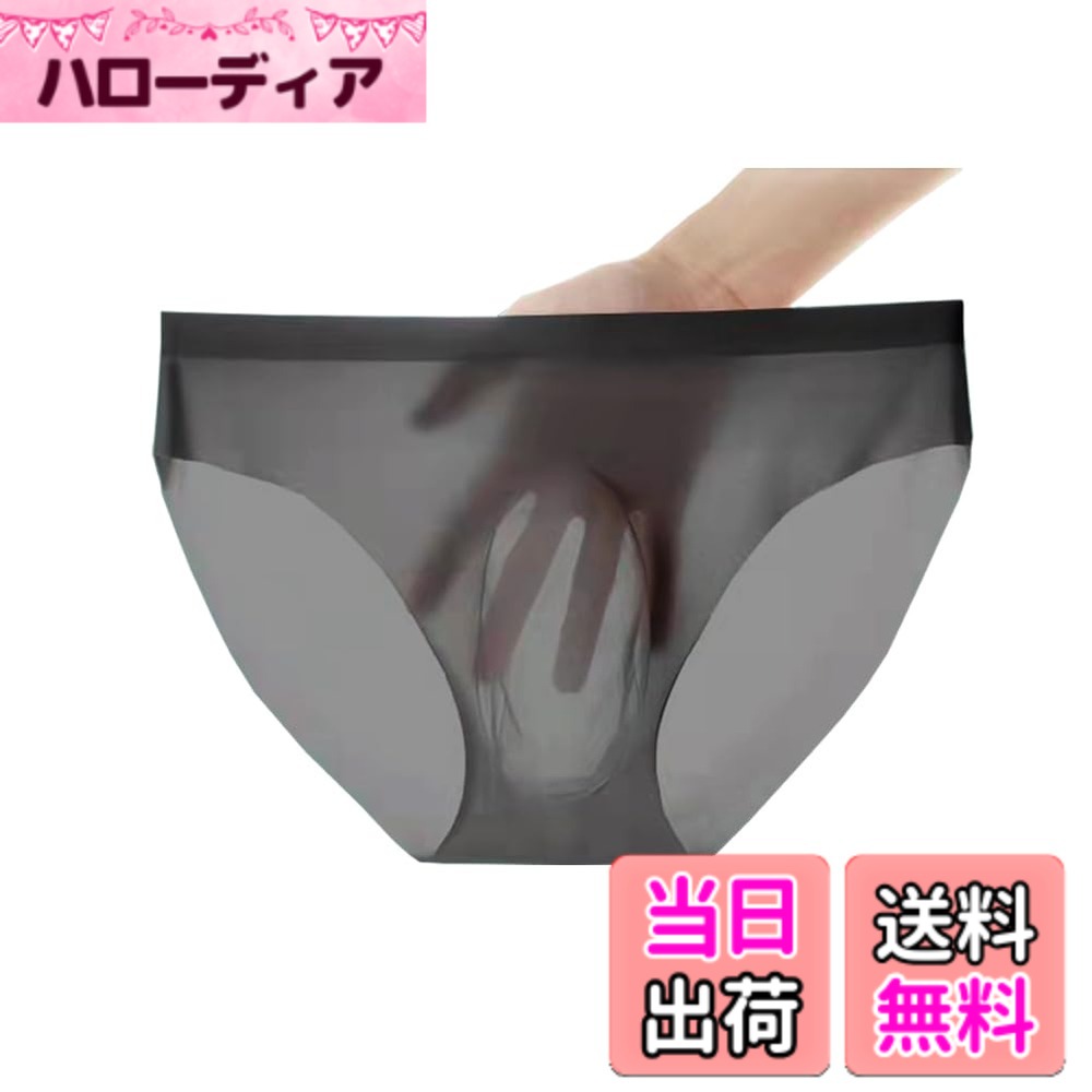 【送料無料】[Pastinde] メンズブリーフ パンツ 薄型 ブリーフ アイスシルク下着 3...