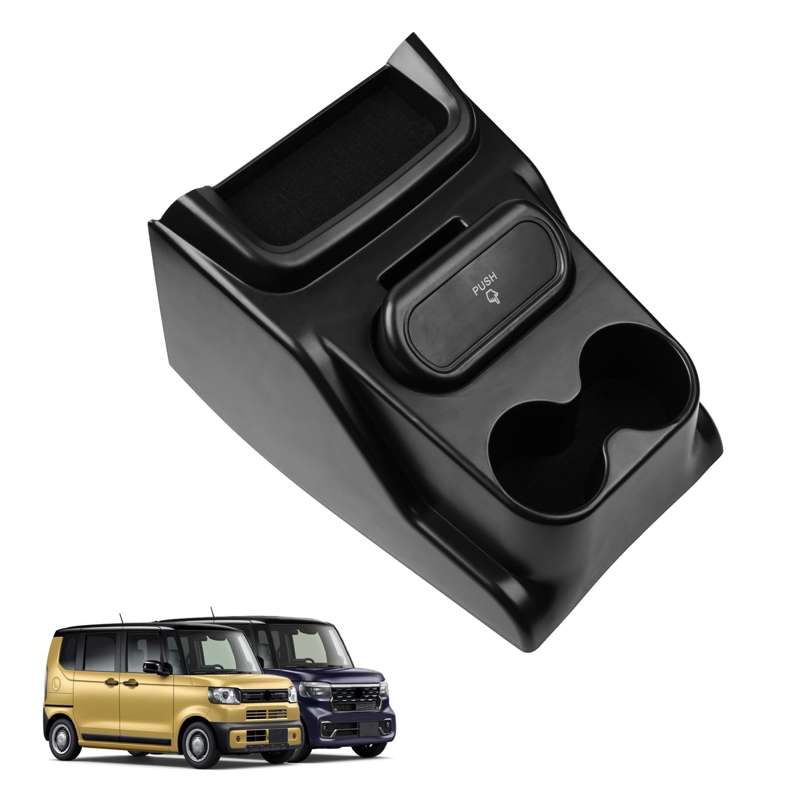 【送料無料】Auto Spec トヨタ 新型 シエンタ 3代目 10系 シフトサイドポケット 収納ボックス 収納ポケット コンソールボックス SIENTA 2022年8月-現行 収納トレイ 3Dトレイ 小物入れ 車種専用設計 内装 パーツ 滑り止め ラバーマット付き 収納 アクセサリ 色：ブラック