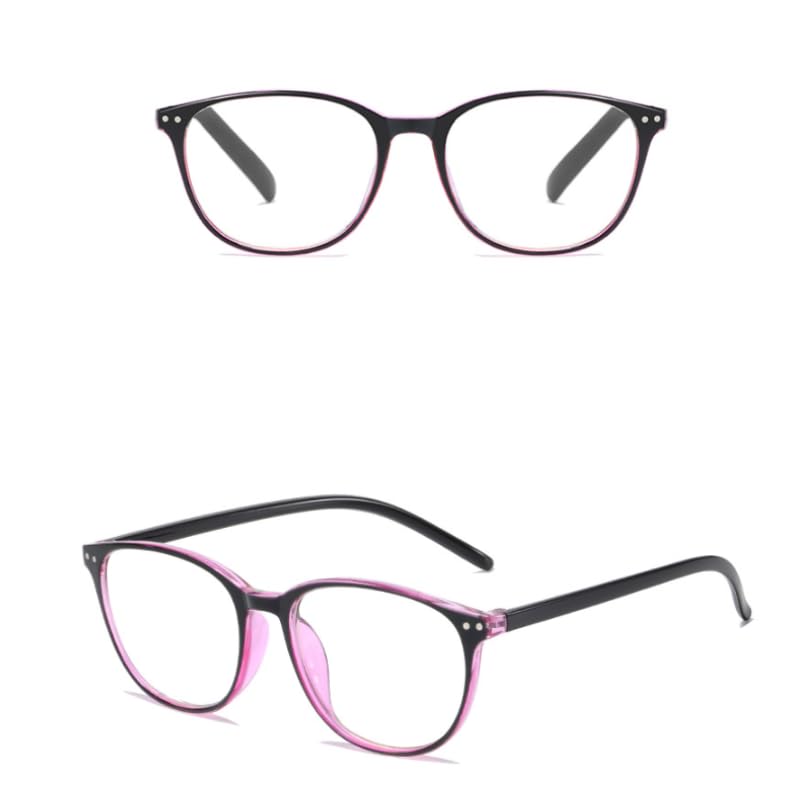 【送料無料】[bh life] 老眼鏡 メガネ 眼鏡 シニアグラス おしゃれ 老眼 メンズ レディース 男性 女性 ブルーライトカット ピントグラス リーディンググラス 調光レンズ UVカット 軽量 フレーム 度入り 色：レッド