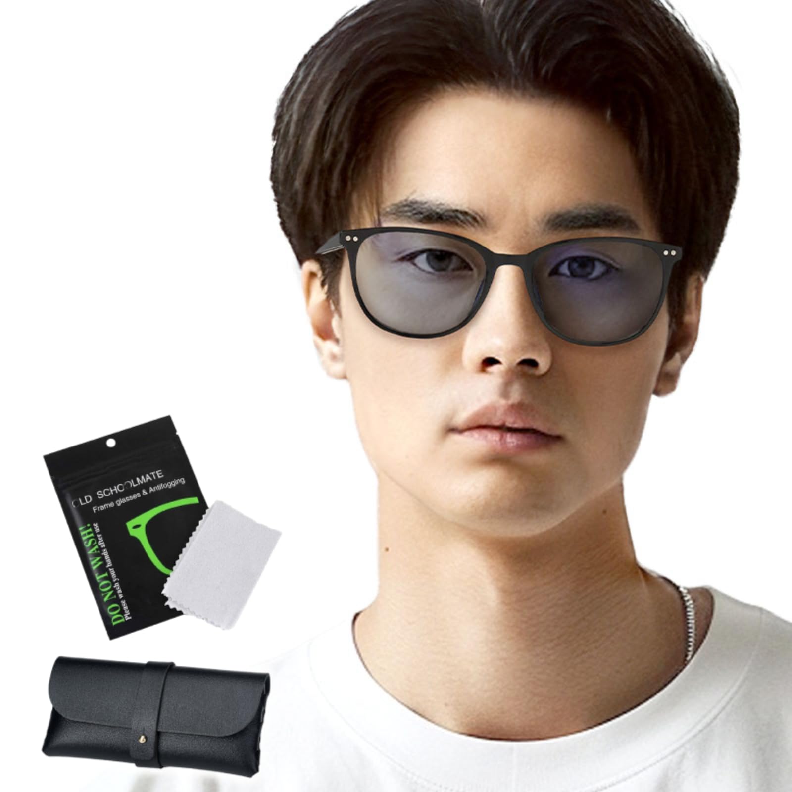 【送料無料】[bh life] 老眼鏡 メガネ 眼鏡 シニアグラス おしゃれ 老眼 メンズ レディース 男性 女性 ブルーライトカット ピントグラス リーディンググラス 調光レンズ UVカット 軽量 フレーム 度入り 色：ブルー