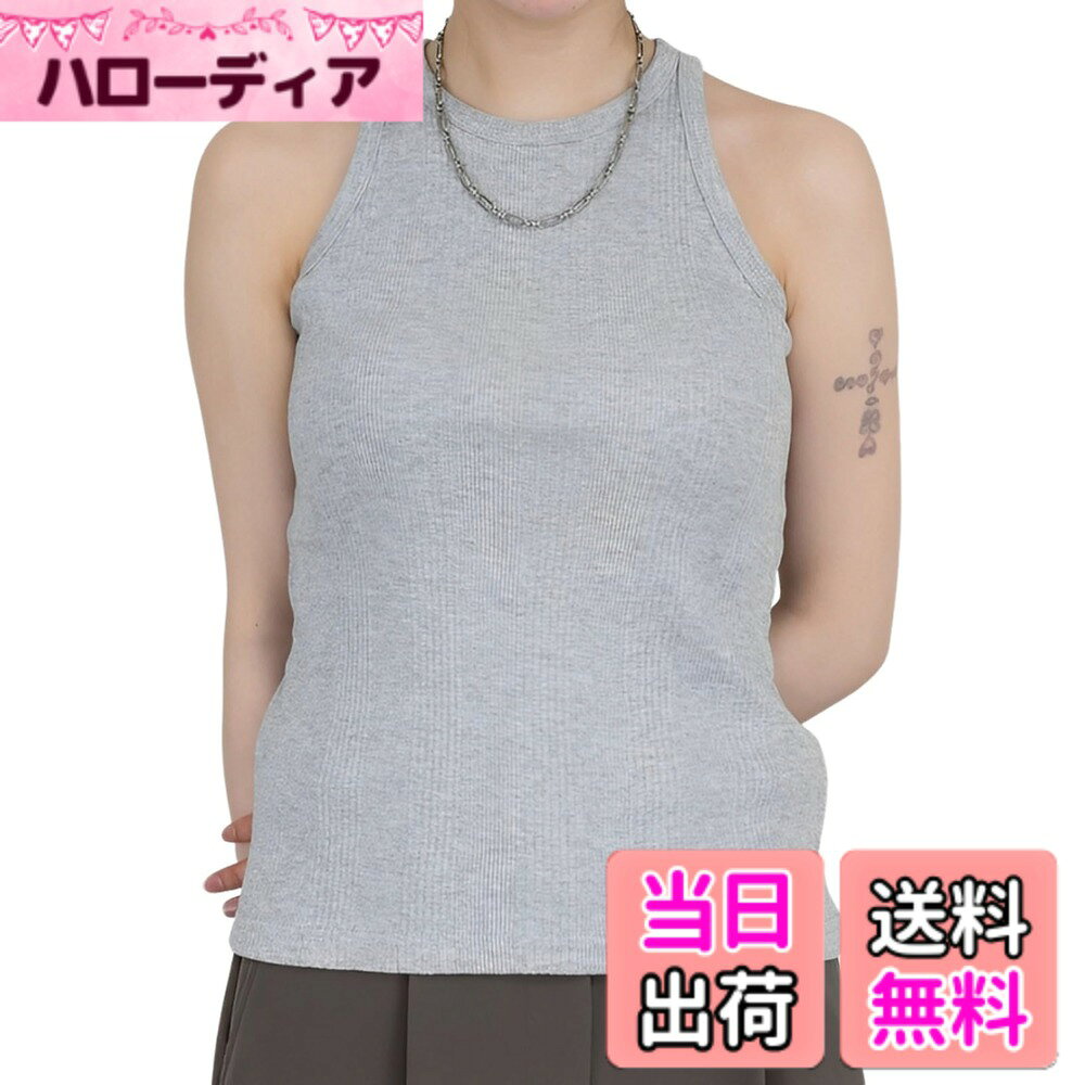 商品情報商品の説明主な仕様 ☆すっきりとしたネックラインが顔まわりを上品に見せてくれる一着♪☆アメリカンスリーブのタンクトップは、シンプルにもアクセントにも使いやすいのが魅力のアイテム♪☆インナーとしてはもちろん、1枚でさらっと着てもサマになり、カジュアルにもきれいめにもマッチする万能タンクトップ♪☆コットン素材の柔らかなリブ仕様が程よくフィットし、快適な着心地が◎♪☆一枚でコーデはもちろんのこと、シアーシャツやブラウス、メッシュニットなどのトップスやワンピースの中に着用していただくこともOK♪☆サマージャケットやショート丈カーディガンなどを羽織ればワンランク上のスタイルが完成♪☆デニムパンツやワイドパンツなど合わせたカジュアルな装いに♪☆スリットスカートやストレートスカートなどを合わせた今時なゆる感あるスタイリングにもおすすめ♪【サイズ】【Mサイズ 着丈：56cm 肩幅：19cm 身幅：35cm 裾幅：39cm 袖ぐり：22cm】【Lサイズ 着丈：57cm 肩幅：19cm 身幅：38cm 裾幅：42cm 袖ぐり：23cm】【LLサイズ 着丈：58cm 肩幅：20cm 身幅：41cm 裾幅：45cm 袖ぐり：23cm】【3Lサイズ 着丈：59cm 肩幅：22cm 身幅：45cm 裾幅：49cm 袖ぐり：24cm】【4Lサイズ 着丈：60cm 肩幅：23.5cm 身幅：49cm 裾幅：53cm 袖ぐり：25cm】【素材】コットン100％※杢グレーのみ コットン90%/レーヨン10%