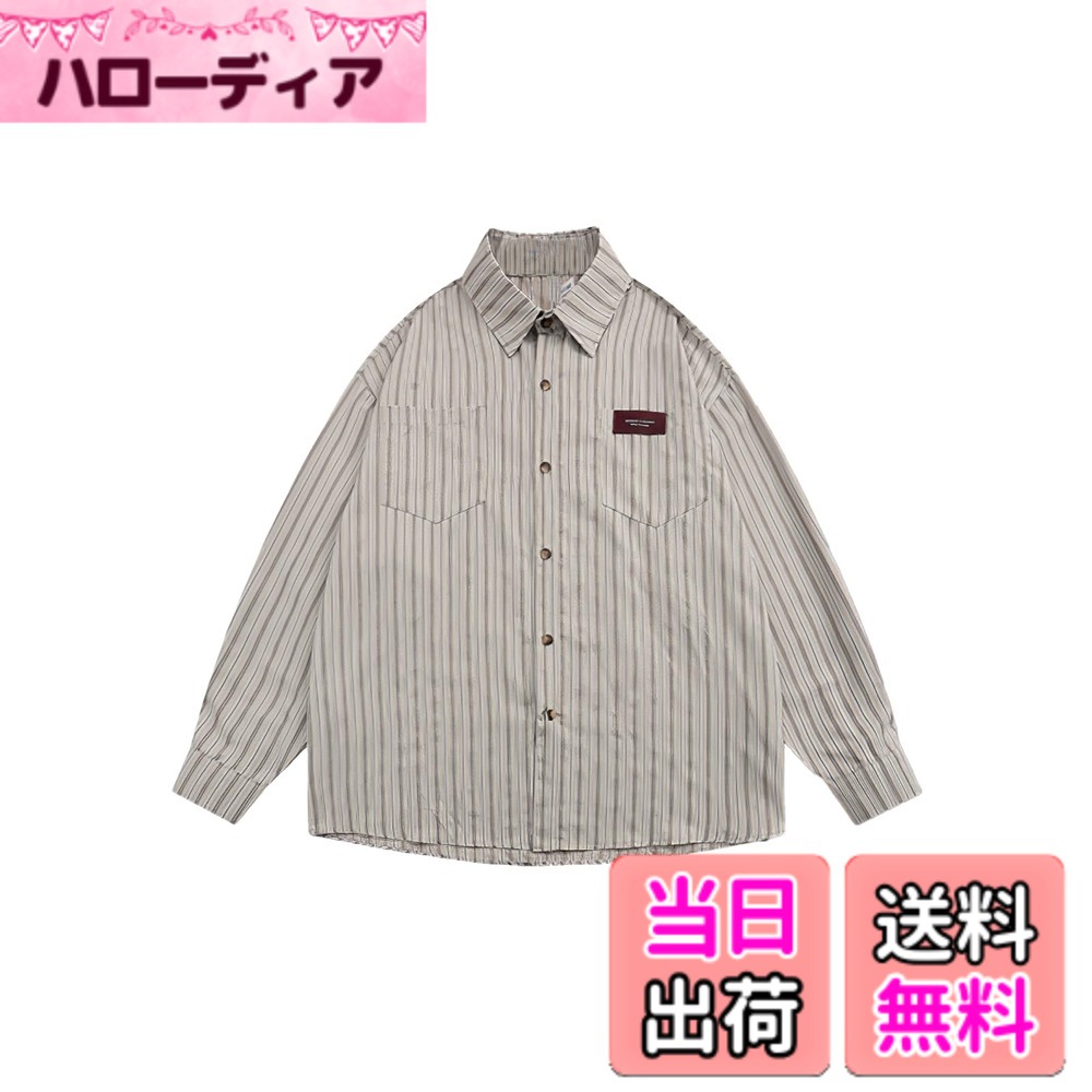 商品情報商品の説明説明 ※撮影環境による光の当たり具合やパソコンなどの閲覧環境によって、実際の色調と異なって見える場合があります。あらかじめご了承ください。 ※商品の品質に万全を期待しておりますが、万が一お届けした商品は破損、汚損などが発生しましたら、ご連絡お願いします。誠心誠意対応いたいたします主な仕様 【薄手で快適】通気性に優れた薄手素材を採用し、春・夏・秋にぴったり。冷房対策や羽織りとしても使え、ロングシーズン活躍します。【ストライプ柄】爽やかなストライプデザインは、きちんと感とカジュアル感を両立。オフィスや通学、デイリーコーデに合わせやすい万能アイテムです。【幅広い着こなし】1枚で着ても、Tシャツの上から羽織ってもOK。ネクタイやジャケットとの相性も良く、フォーマルからストリートまで幅広く対応。【ゆったりシルエット】トレンド感あふれるオーバーサイズデザインで、体型を気にせずリラックスして着用可能。ゆったりとしたシルエットが大人カジュアルな雰囲気を演出します。【様々なシーンに】通勤・通学・旅行・デート・アウトドアなど、幅広いシーンで活躍するメンズシャツ。韓国風・古着系ファッションが好きな方にもおすすめです。※撮影環境による光の当たり具合やパソコンなどの閲覧環境によって、実際の色調と異なって見える場合があります。あらかじめご了承ください。※商品の品質に万全を期待しておりますが、万が一お届けした商品は破損、汚損などが発生しましたら、ご連絡お願いします。誠心誠意対応いたいたします