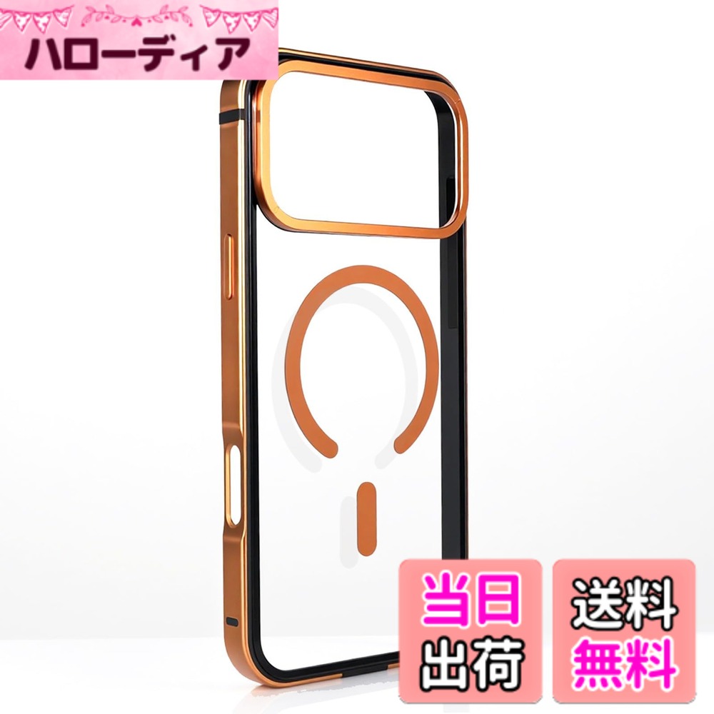 【送料無料】JCGOOD iPhone17/17pro/17promax/air ケース 2in1 アルミ バンパー + ...