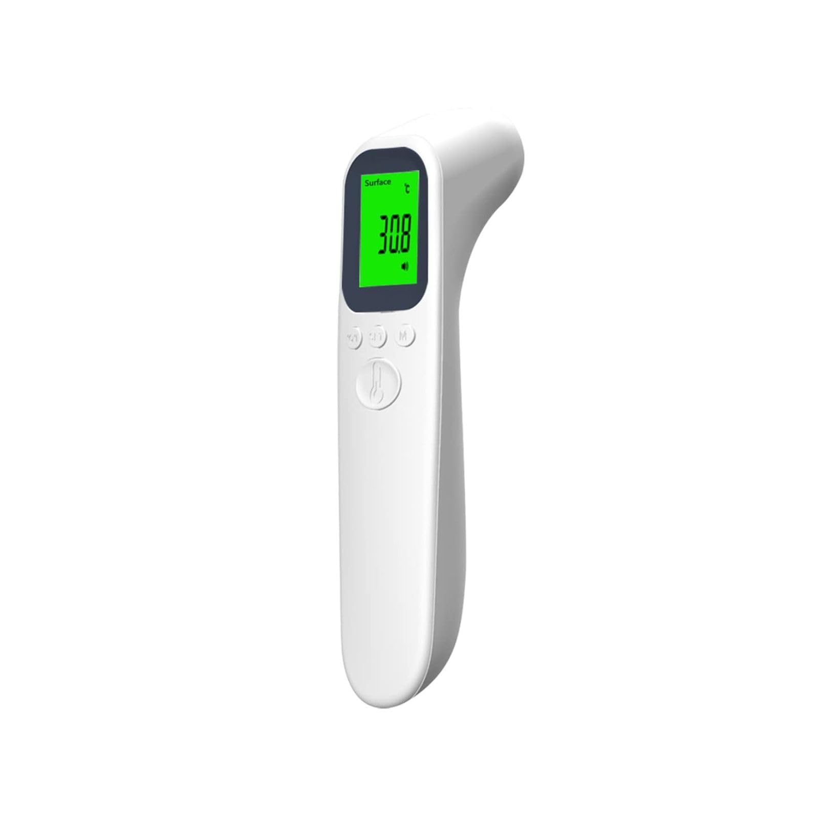 【送料無料】FIDAC 非接触式電子温度計 赤外線 早い 1秒 温度測定 32回記録 非接触型温度計 色：C.白色+黒色