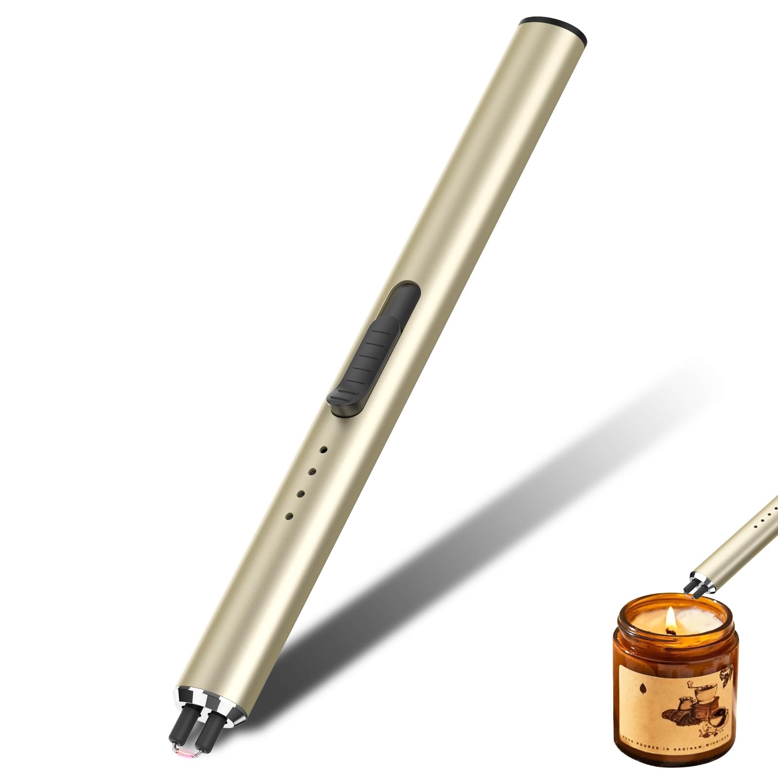 【送料無料】GeeRic プラズマライター 電子ライター USB-TypeC 充電ライター キャンド ...