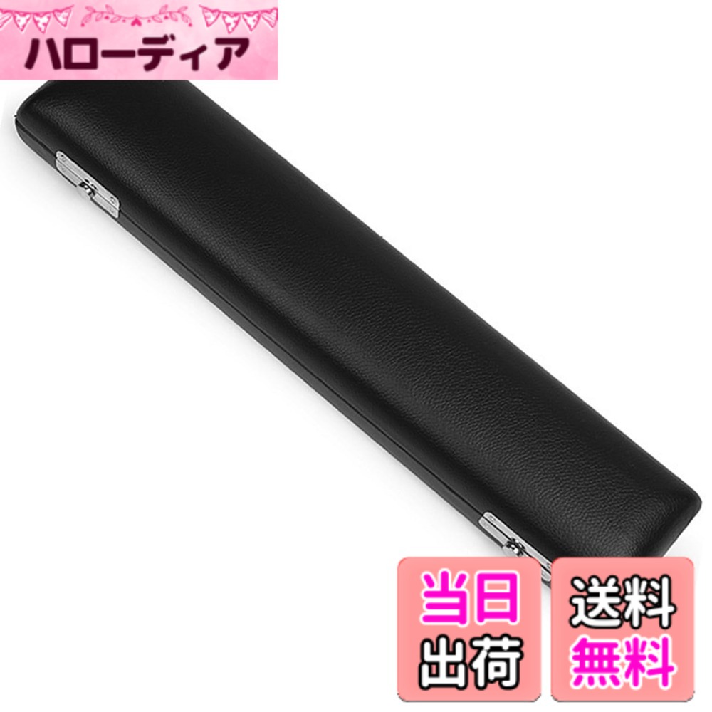 商品情報商品の説明主な仕様 フルート(17穴)専用の軽くて丈夫なハードケースです。フルートの形に型抜きされたデザインになっているため、ケース内にフルートをピッタリ収納できるので、ケース内でのスレ傷等を予防しすることができます。表面はPUレザー生地、内部はベルベット生地となっているので楽器を衝撃だけでなく湿気や埃からも守ります。高級感溢れるデザインでありながら実用性を重視した構造となっておりますので、プロからアマチュアまで幅広くお使いいただけます。【サイズ】長さ：約43cm 幅：約8.5cm 厚さ：約4.5cm【重量】約360g　【材質】木製※サイズ・重量はおおよその値です