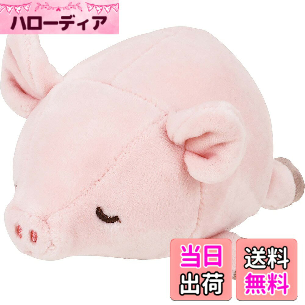 【送料無料】りぶはあと ボルスタークッション マスコット マシュマロアニマル ぬいぐるみ ふわふわ もちもち 色：ブ…