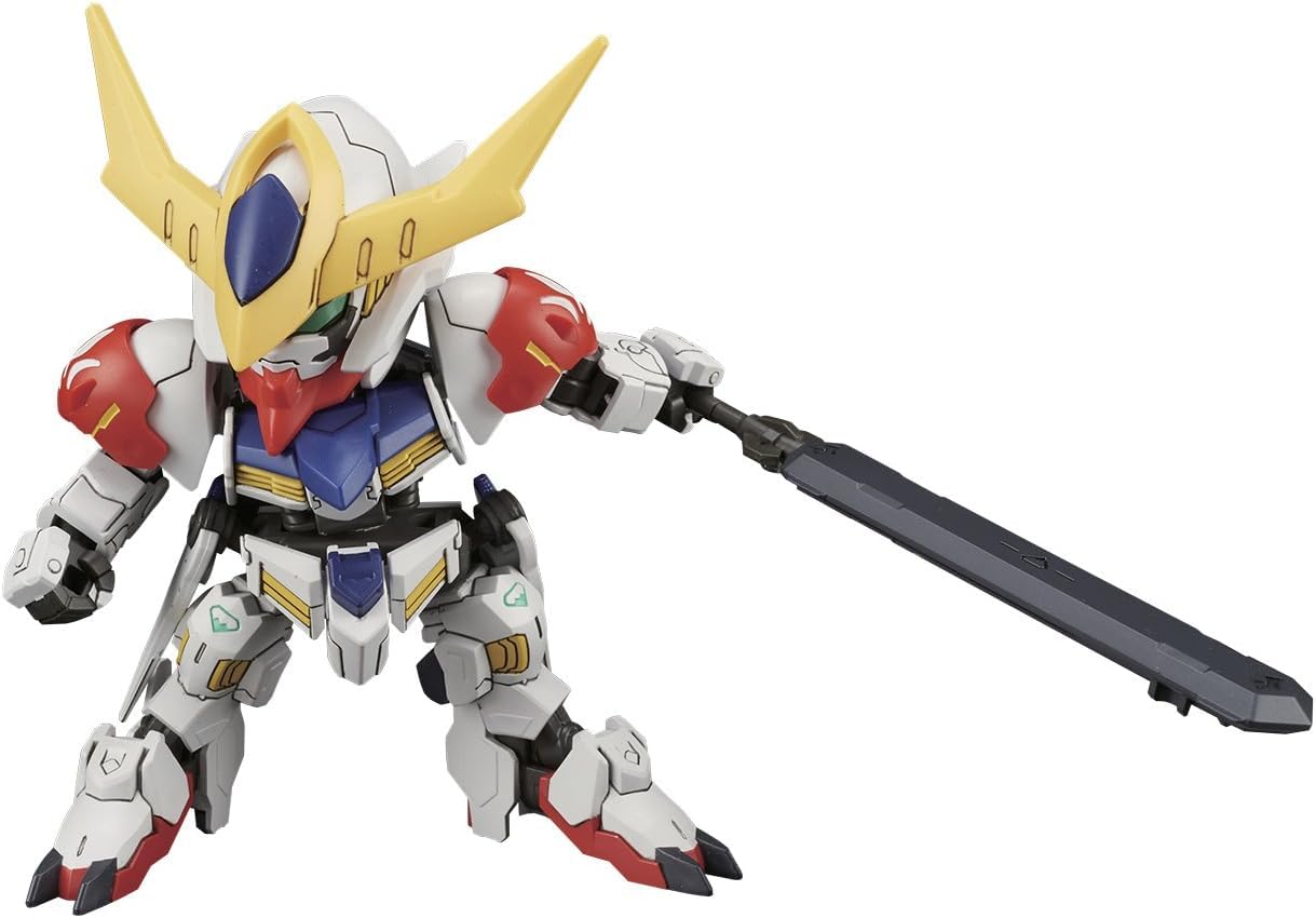 【送料無料】SDガンダム BB戦士 No.402 ガンダムバルバトスルプスDX 色分け済みプラモデル 色：赤、白、サイズ：20cm…
