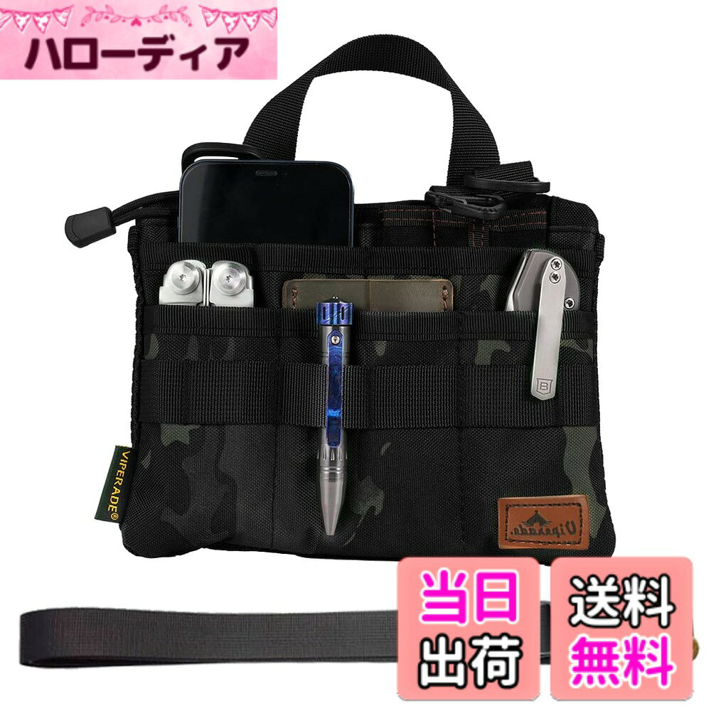 商品情報商品の説明主な仕様 【長持ちするように作られています】高品質の500Dオックスフォード製で、耐久性、耐摩耗性、防汚性、耐引裂性があります。それは何年も続くことができ、補強された縫製は壊れにくく、耐用年数を大幅に延ばします。【大容量】このツールオーガナイザーポーチは、メインポケット1つ、大きなメッシュバッグ1つ、EDCツール用の小さなポケット4つ、ミディアムポケット2つの合計7つのポケットで、懐中電灯、ノートブック、電話、折りたたみナイフ、戦術を収納できます。ペンまたは他のより大きなマルチツールおよびEDCギア。【別のポケットデザイン】すべてのギアを別のポケットに入れ、完璧な収納スペース、毎日の持ち運びに必要なものすべてを収納できる十分なスペース、ポケットを整理してください。 EDCオーガナイザーポーチは、ツールを効果的に整理し、ポケットを傷つけるためのツールを防ぎます。【多機能ツールポーチ】EDCツールや通常のツールの収納袋としてだけでなく、携帯電話の財布のノートのキーカードなどを入れるための日常の使用にも使用できます。ハンドヘルドまたは肩にかけることができます。修理工、教師、学生、EDCファンにとても人気があります。【理想的なギフトの選択：】このマルチツールポーチは、友人、家族、愛する人への素晴らしいギフトになります。一生続くように作られたこのアイテムは、誰にとっても誰にとっても長持ちするプレゼントになります。それは思慮深く実用的な贈り物です。