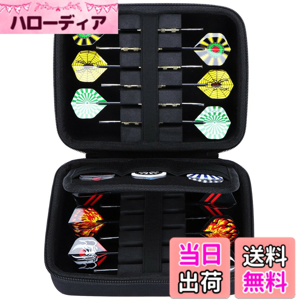 商品情報商品の説明主な仕様 Lebakortストレージボックスはスチールチップダーツやソフトチップダーツ用に設計されています。このダーツスーツケースは超広い輪郭を持っており、硬い泡の溝の中に12本のダーツを収容することができ、エッジを押し出すことがなく、フィットする溝とポケットは硬い先端ダーツのすべての部品を持ち運ぶことができ、優れた保護を提供する。中央部分には仕切りがあり、片側には大きなメッシュポケットがあり、ダーツシャフトのダーツヘッドやその他の小物を収納するのに使用できます。反対側には3つの小さなメッシュポケットがあり、ダーツウィングの取り付けにも使えます，メッシュ袋の入り口から平らに差し込み、メッシュ袋の弾力性により物を効果的に固定し保持します。露出した位置によって、効果的にダーツウィング形を判断することができます。ダーツをくぼみに押し込むことで、フライトの形状が変形するのを効果的に防ぎます。柔らかい内装はダーツとパーツの摩耗を防ぎます。十分な保護があるため、アウトドアに持ち出してもダーツが壊れる心配はありません。堅牢な外部構造：筐体は頑丈なEVAと防水性のあるナイロン素材を採用し、、優れた耐久性と保護を提供する。この堅牢な構造は、衝突、衝撃、その他の潜在的な損傷からダーツ鋼製先端を保護し、旅行や日常使用における安全を確保します。また、EVAとナイロンの混合物は防水性を提供しを湿気や漏れから保護します。2つの外部ファスナーが付いており、開け閉めが簡単です。外部には持ち手があり、外出や携帯に便利で、遠足にも日常使いにも便利な収納整理。複数のダーツとアクセサリーを整理整頓できます。すべてのアイテムを1つのダーツケースに収納する便利なモードを実現します。それは良好な耐荷重性、安定した圧力軽減性、および防水性と防塵性を持っています。鋼製ダーツ専門の硬質シェルはナイロンと硬質EVAで作られており、衝撃、押し出し、衝突、傷、水の損傷からダーツ鋼製先端を保護します。このケースの内部には良質なインナーライナーが採用されており、優れたセンスを体現しており、耐久性を確保し、柔らかい静電気防止インナーライナーは鋼ダーツを衝突や損傷から保護することができます。豪華なビロード内装：このダーツバッグの内装には豪華なビロード装飾が採用されており、鋼片や軟片ダーツをより保護することができます。内部緩衝パッドは部品相互作用による圧縮損傷の可能性を排除し、中のゴムひもはすべてのものをしっかりと固定し、こぼれないようにすることができます。モケット裏地は鋼片や軟片ダーツに穏やかな保護を提供することを確保する。この柔軟な内部材料は、輸送時や貯蔵時に衝突による傷付きを防ぐことができる。柔らかい内部層がをより安定させますを長持ちさせます衝撃やへこみや傷からお気に入りのデバイスを保護します。保管汚れ、磨耗を防ぐことができ、ハードシェルは耐衝撃性、防塵、半防水性能を持ち、中身を保護することができます。便利携帯ソリューション：このハードプロダーツケースには快適なハンドバンドが付いており、片手で握ることができるので携帯に便利である。ピクニックに行っても、ビーチでに行っても、アウトドアで探検に行っても、簡単に外出することができます。コンパクトなケースはリュックや荷物の中に入れるのにも適しており、コンパクトで軽量なデザインで、私たちの携帯とリュックサックの中に入れるのに便利で、持ち運びも便利です。バッグの中では非常に軽量であり、ほとんど感知できません。このため、外出先や旅行先などで持ち運ぶ際にも負担を感じることはありません。さらに、この軽量な設計は長時間使用しても疲れにくく。美しいデザインも魅力的であらゆる場面で活躍することができます。スチールチップダーツやソフトチップダーツのスーツケースは滑らかで丈夫なクラシックファスナー設計で、開け閉めしやすく、より良い使用体験を提供します。持ち運びや保管が簡単、旅行や家庭での保管におすすめがどこに行ってもいつでも使えるようになっています。スタイリッシュで実用的なデザイン： ダーツ収納バッグは実用性とスタイルを組み合わせている。そのスタイリッシュなデザイン、良質な材料、細部への関心は、の現代的な美学と相まって魅力的なアクセサリーになっています。家に保管しても持ち歩いても、多機能なパッケージで保護とおしゃれを提供することができます，外層は高品質の素材を使用、外側は耐磨性があり、内側には柔らかく起毛した素材が使われており、衝撃吸収性も優れています。塵や傷からを守ります。しっかりした作りで擦り傷、変形等を防げ、おしゃれで丈夫です。コンパクトかつ軽量なため、手荷物に快適に収納でき、美しいデザインも魅力的で、オフィスや自宅、旅行先など、様々な場面で活躍する優れたアイテムです。販売のみ！（スチールチップダーツやソフトチップダーツ、ダーツメタルチップ付属品は含まれていません）。この金属チップダーツ専門のスーツケースは軽量で小型で、快適なハンドバンドが付いていて、持ち運びに便利で、リュックサック、ハンドバッグ、その他のバッグに簡単に滑り込むことができて、余分な重量を増やすことができなくて。それは自分、家族、恋人、友達への理想的な贈り物です。