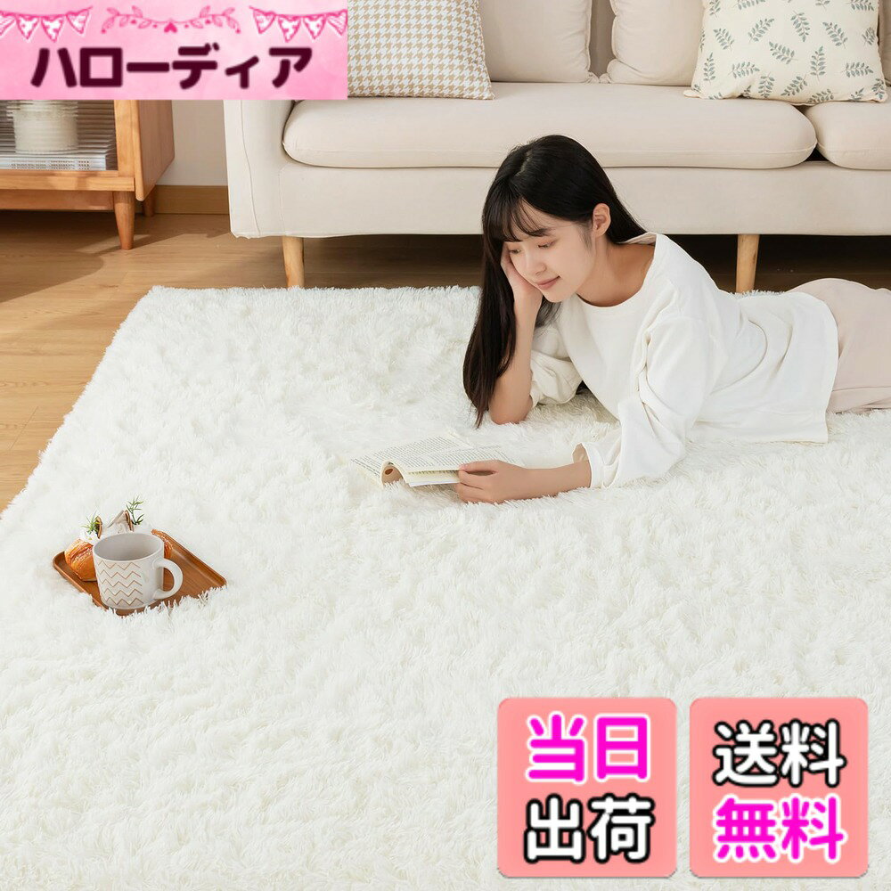 商品情報商品の説明主な仕様 【商品仕様】サイズ：120x160cm 起毛の高さ：約35mm、ウレタン厚：約10mm、不織布と滑り止め加工は約3mm、合計厚さ約48mmです。 表地：ポリエステル100%　中材：ウレタンフォーム　裏地：ポリエステル100%【抗菌防臭・滑り止めラグ】絨毯は抗菌防臭加工を施して、安全な品質で直接肌に触るのも大丈夫です。 ラグマットの裏面は滑り止め付き、ズレにくい、掃除機をかける時も滑らない。お子様のいるご家庭でも安心してお使いいただけます。【オールシーズンカーペット】このラグの毛足は、通気性が良く、速乾性にも優れたマイクロファイバーを採用し、踏み心地は柔らかい、夏はサラッと快適に、冷房機器との併用で快適に過ごせます。耐熱加工を施しているので冬はホットカーペットや床暖房の上に敷いてもお使いでき、フワフワと暖かく、居心地がよくなります。【洗えるカーペット-いつでも清潔に】ほどよいふわふわ感を持ちながら、洗濯機（洗濯ネットの使用をお勧め）で丸洗いできるので、お手入れしやすい。軽量型のラグマットなので、女性でも簡単に持ち運びでき、洗濯や取り替え、収納も気軽にできます。【ご注意】製品サイズに個体差があるため表記サイズより1-3％の誤差がある場合がございます。