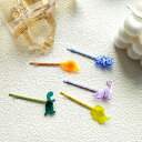 【値下げ】 ヘアピン 恐竜 アクリル【1ヶ】ヘアアクセサリー 髪留め ヘアアレンジ シンプル パッチンどめ 子供 女の子 花 パッチン留め ヘアアクセ キッズ ...