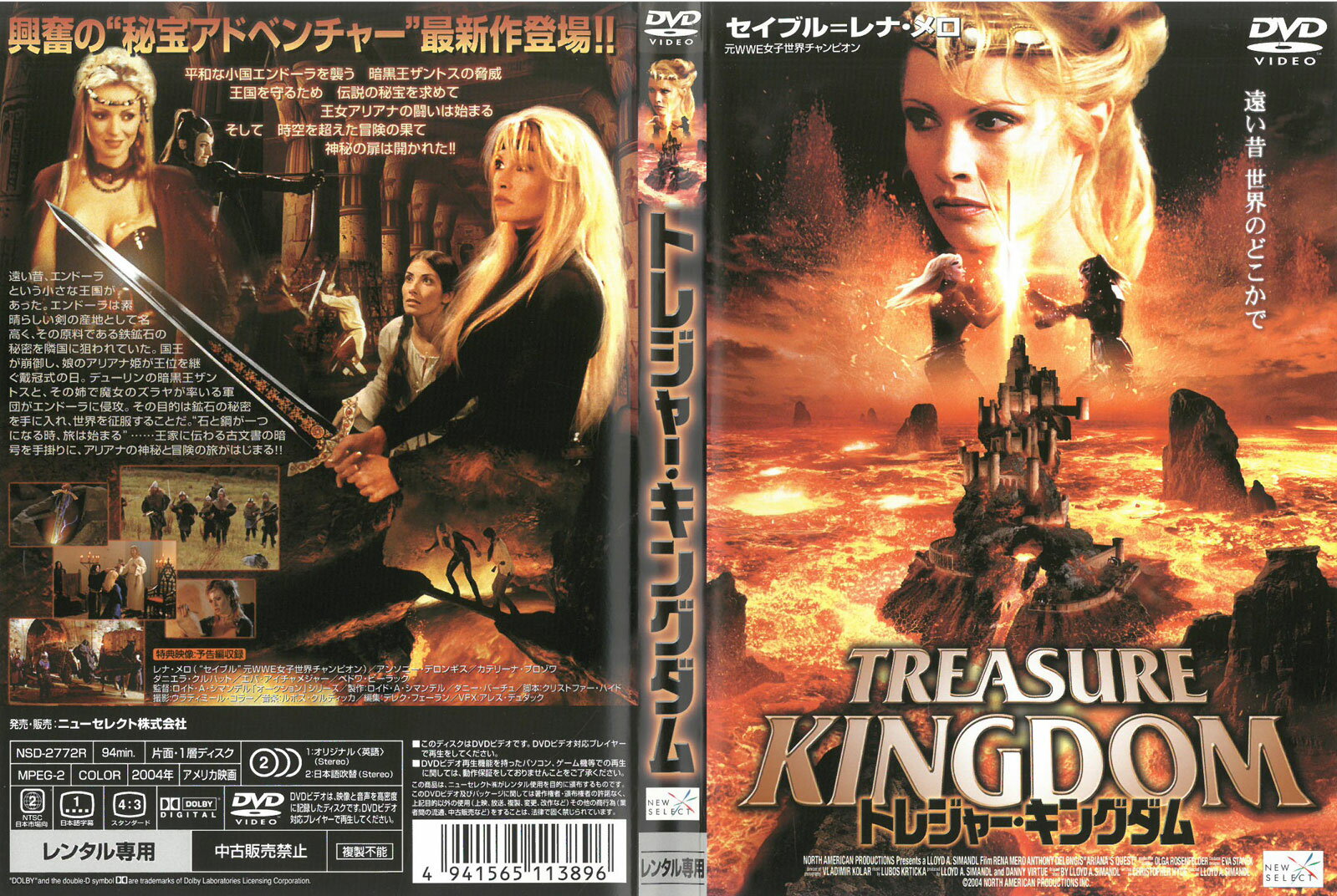 樂天商城 - トレジャー・キングダム　中古DVD_f　ケース無し
