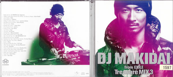 DJ　MAKIDAI　from　EXILE　Treasure　MIX　3/UMCK-1398 中古CD_m