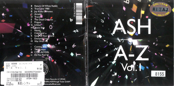 Ash アッシュ / A-z Vol.1 輸入盤　中古CD_m