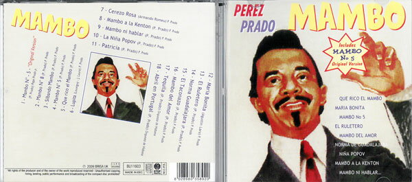 PEREZ PRADO MAMBO 中古CD_m