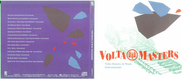 Volta　Masters　At　Work　Instrumentals/RRCRB-90114　中古CD_m