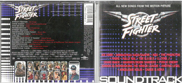 STREET FIGHTER/ALL NEW SONGS FROM THE MOTION PICTURECDアルバム/サウンドトラック　中古CD_m