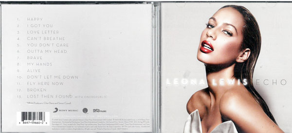 LEONA LEWIS レオナ・ルイス ECHO 中古CD_m