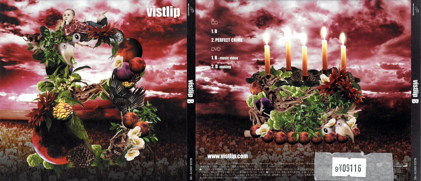 vistlip B(DVD付き) MJSS-09079 中古CD_m