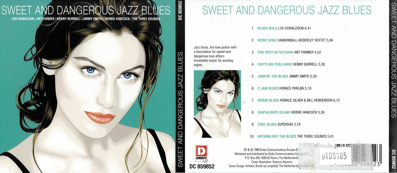 SEET AND DANGEROUS JAZZ BLUES　甘く危険なジャズ・ブルース 　　 16CD-218　　　　　中古CD_m