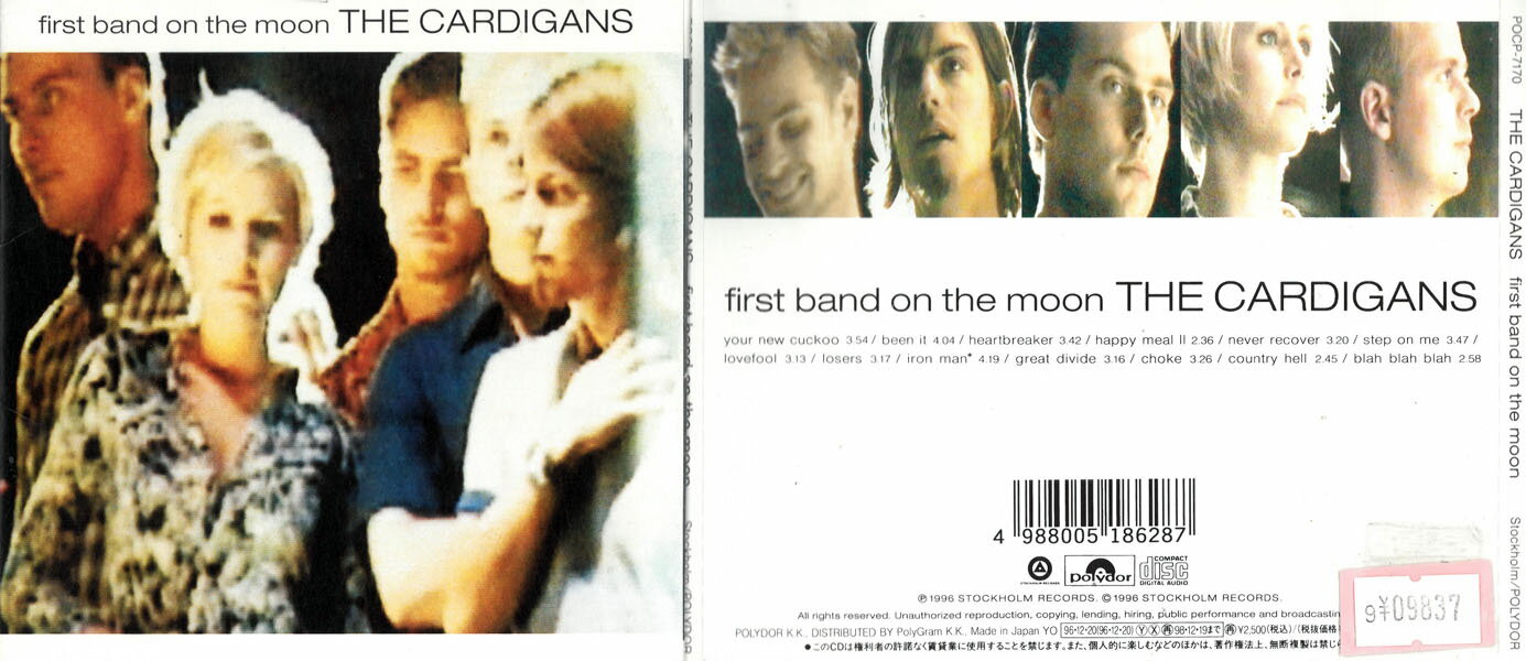 THECARDIGANS first band on the moon カーディ