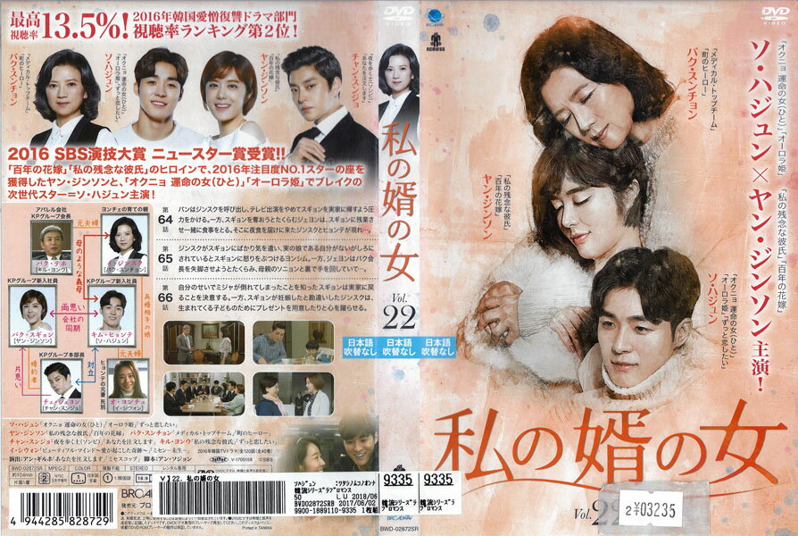 私の婿の女 Vol.22 BWD-02872SR【ケースなし】中古DVD_f