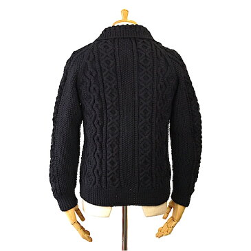 STRATHTAY ストラステイ 3A LUMBER CARDIGAN NAVY ランバー カーディガン スコットランド製