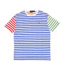 POLO RALPH LAUREN ポロ ラルフ ローレン メンズ クラシックフィット ストライプ Tシャツ クレイジーパターン 【ネコポス対応商品】