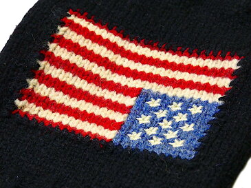 POLO RALPH LAUREN ポロ ラルフ・ローレン PC0423 RL FLAG MERINO TOUCH GLOVE メンズ RLフラッグ メリノ タッチ グローブ