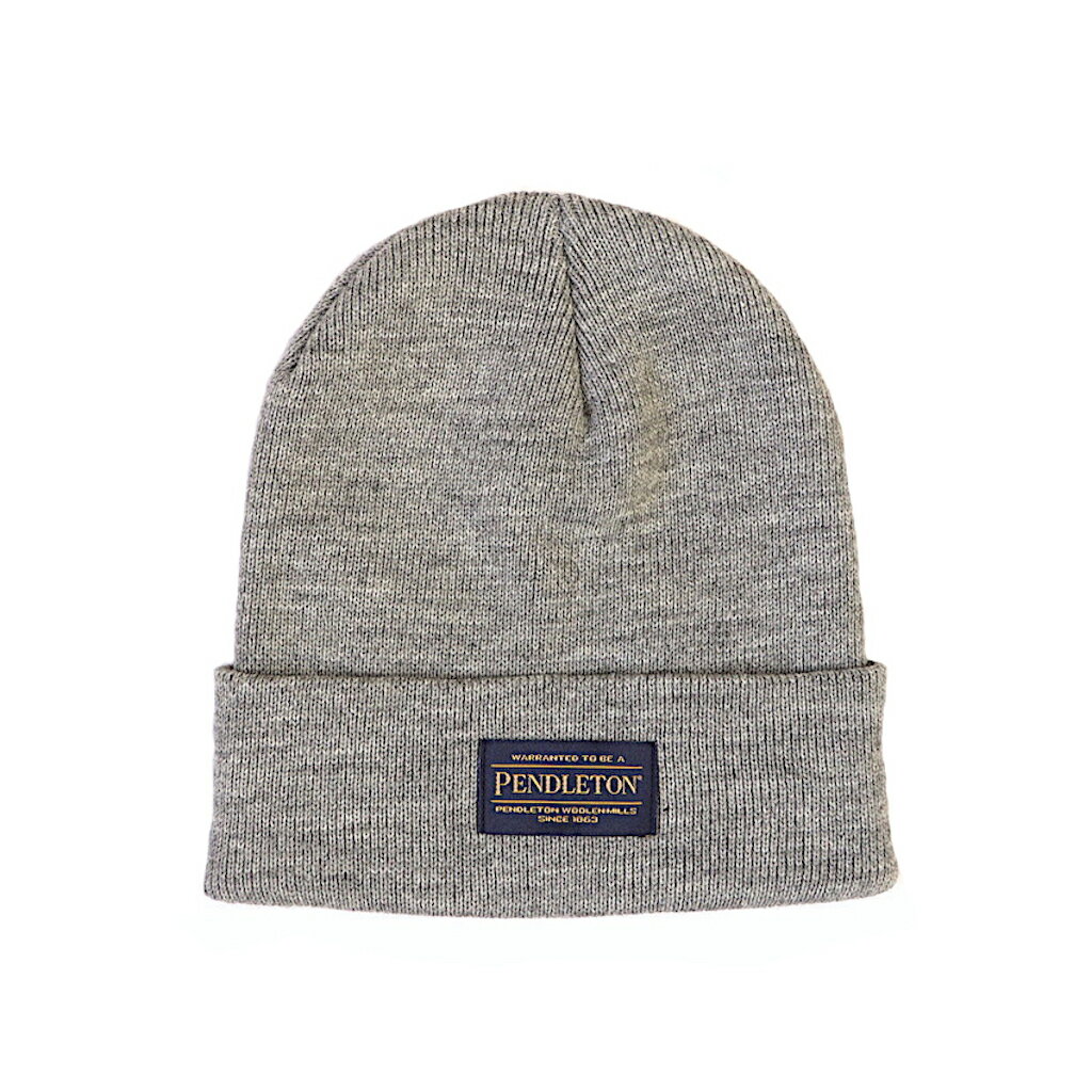 PENDLETON ペンドルトン GS787 PENDLETON BEANIES ペンドルトン ビーニー ライトグレーヘザー アメリカ製