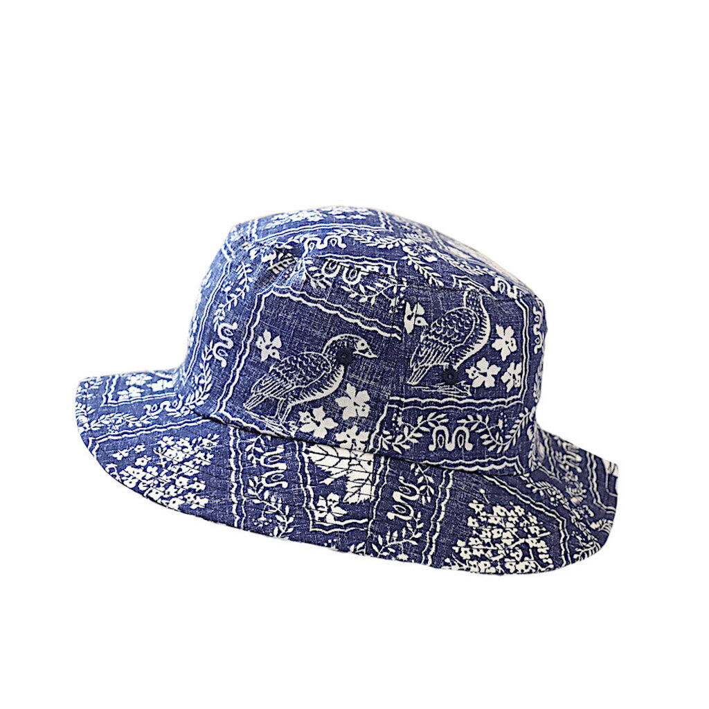 REYN SPOONER レインスプーナー LAHAINA SAILOR BUCKET HAT ラハイナ セイラー バケットハット ネイビー アーカイブ