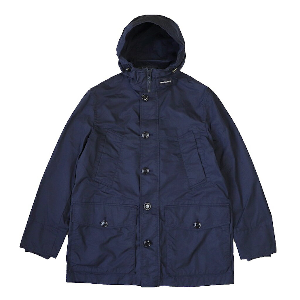 WOOLRICH ウールリッチ WO0190 SUMMER PARKA MELTON BLUE サマー パーカ マウンテンパーカ