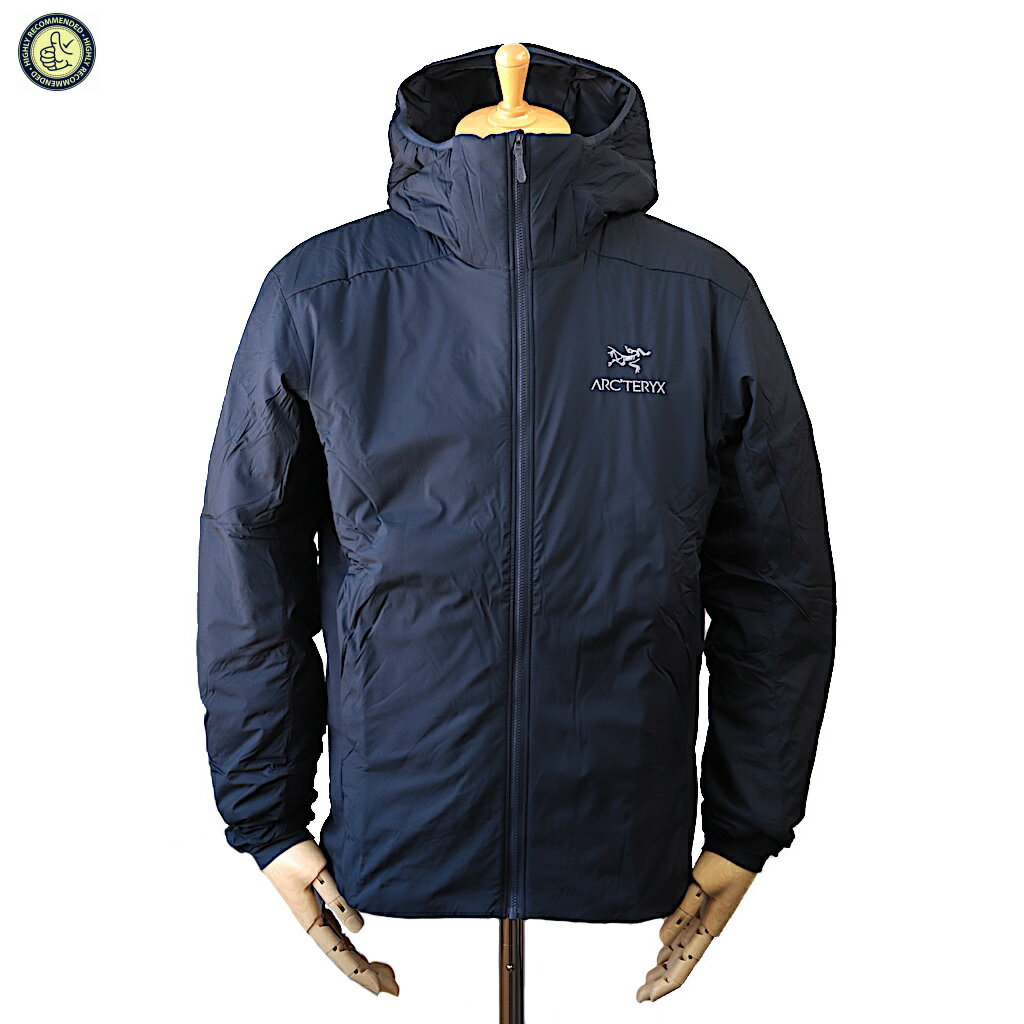 ARC'TERYX アークテリクス 24108 MEN'S ATOM LT HOODY メンズ アトム LT フーディ キングフィッシャー(ダークネイビー) マウンテンパーカ 高機能 耐候性 軽量 2022年 新入荷商品