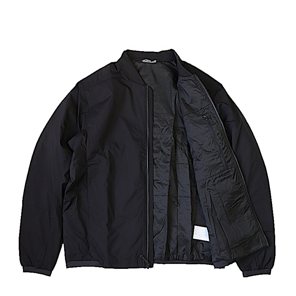 ARC'TERYX アークテリクス 29051 MEN'S ATOM LT SHORT JACKET BLACK メンズ アトム LT ショート ジャケット ボンバージャケット 高機能 耐候性 軽量 2022年 春夏ニューモデル