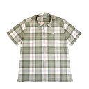 BARBOUR バブアーMSH5300 ゴードン レギュラーフィット チェック シャツ 半袖 カジュアルシャツ(4)
