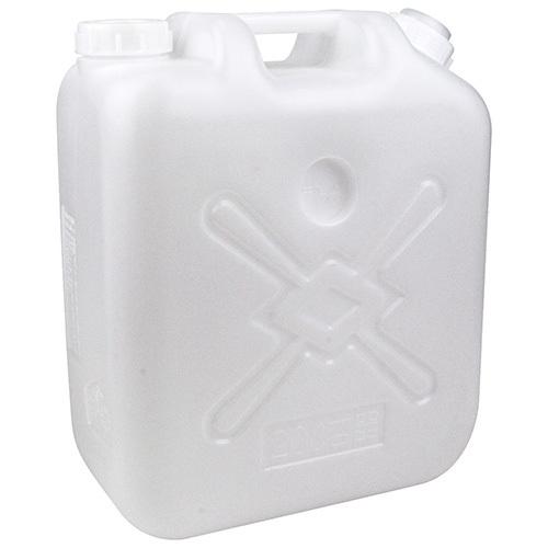 土井金属化成 広口缶 20L ノズル付き 【断水 災害 給水 防災 アウトドア キャンプ レジャー】