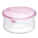 イワキ パック&レンジ840ml ピンク 丸型 7402-P 02P03Sep16