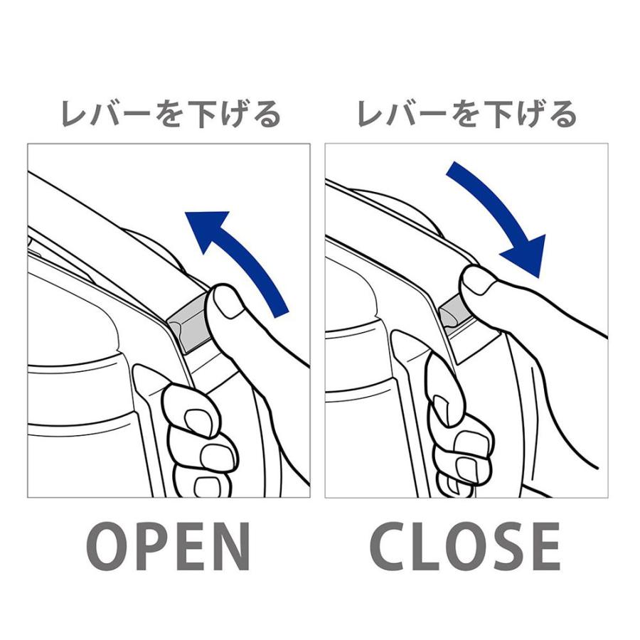 ヘムリーベットの岩崎工業 縦置き横置き シームレスピッチャー 1.6L 【ラストロウェア K-1285 冷水筒 サイズ ちょうど タテ ヨコ 置き パッキン 一体型 冷水筒 夏 麦茶 お茶 日本製】｜アングル2