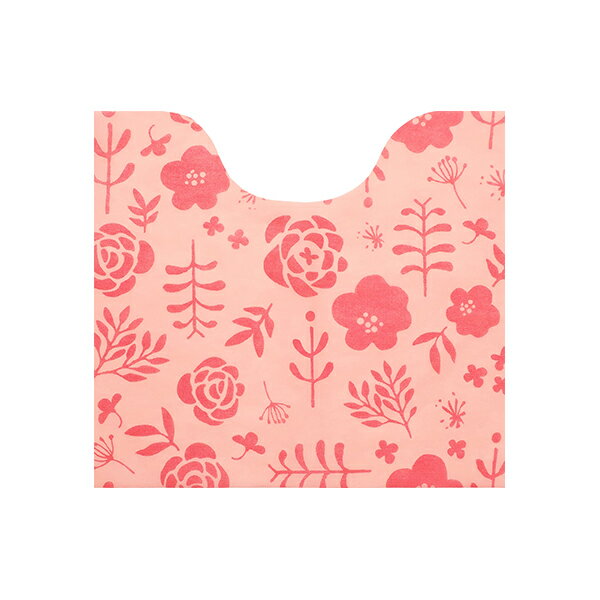 ☆送料無料☆オカトー　使い捨てトイレマット　15枚入 ピンク